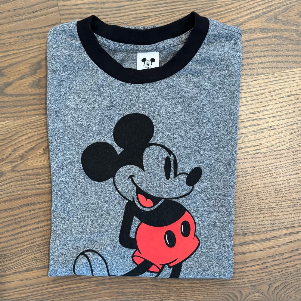 Authentic Disneyland Classic Mickey Mouse Ringer T-Shirt